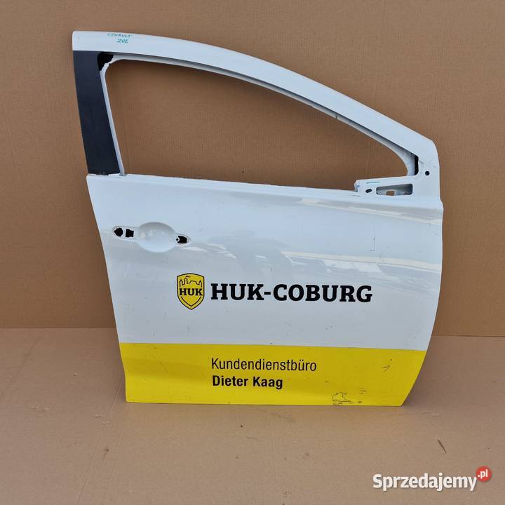 RENAULT ZOE DRZWI PRAWY PRZÓD PRAWE PRZEDNIE Bieleń sprzedam