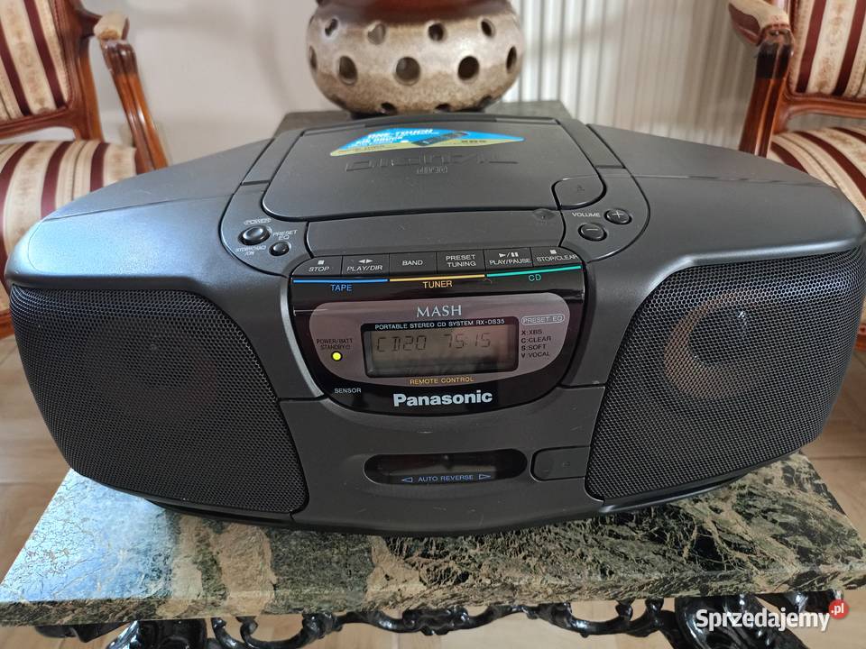 Boombox Panasonic RXDS35 Radiomagnetofon Japan wielkopolskie Drawski Młyn