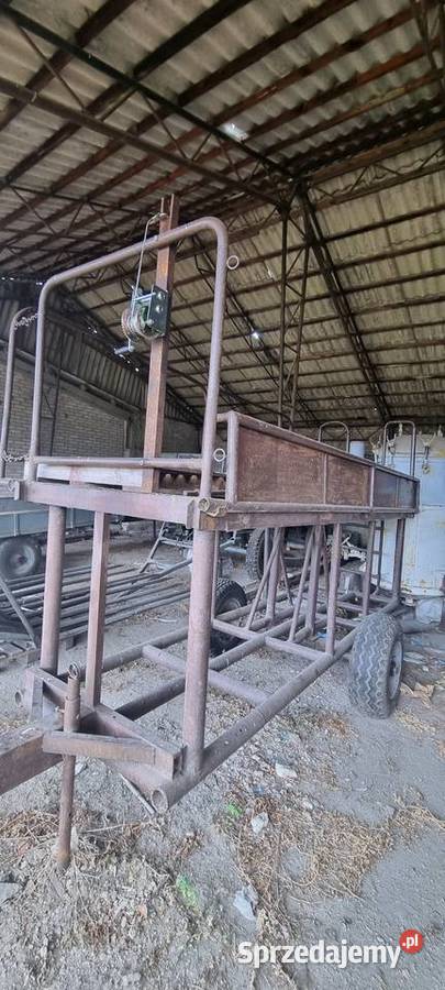 Platforma sadownicza do cięcia drzew i zbioru mazowieckie Boglewice