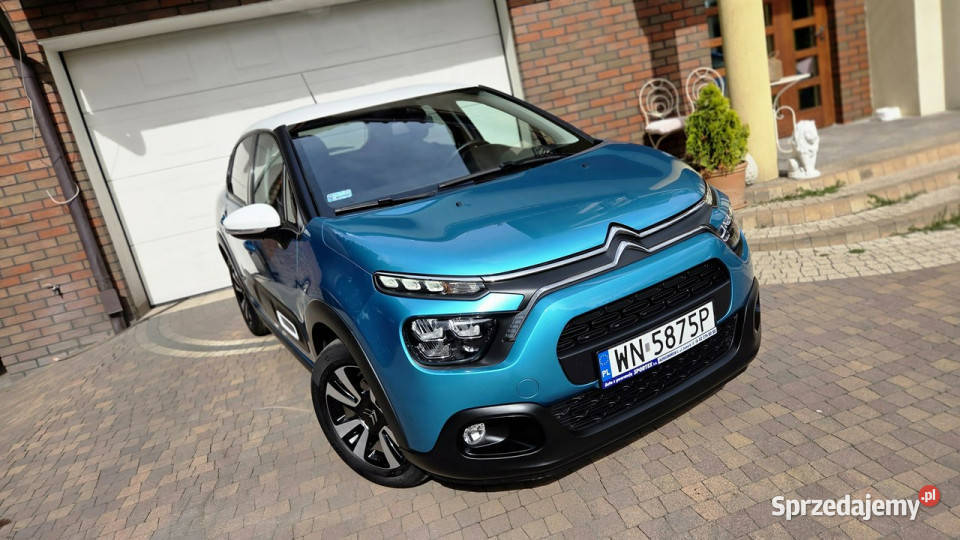 Citroen C3 SHINE Salon I włTempomatAndroidAuto centralny zamek Aleksandrów Łódzki