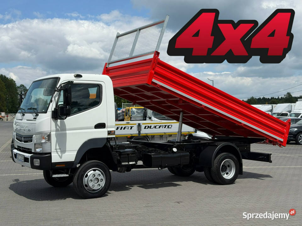 Mitsubishi Canter Fuso 4x4 9C18 30175 Wywrotka świętokrzyskie Widełki sprzedam