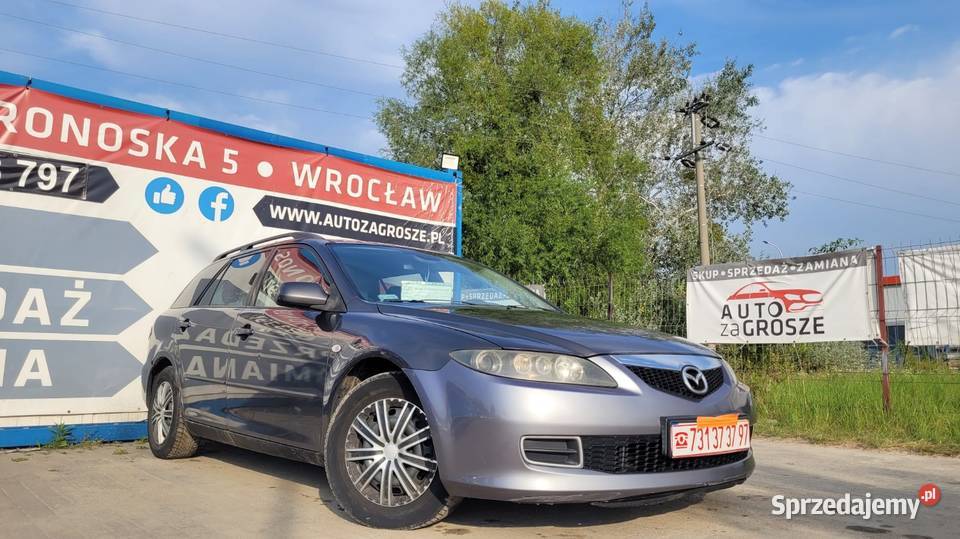 Mazda 6 20 LPG 2006 Klima 6 biegów Dobrze Wrocław