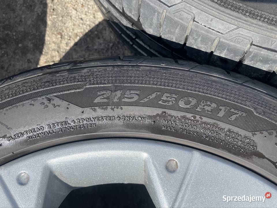 Koła felgi aluminiowe 17 5110 Opel Saab Alfa zachodniopomorskie Szczecin