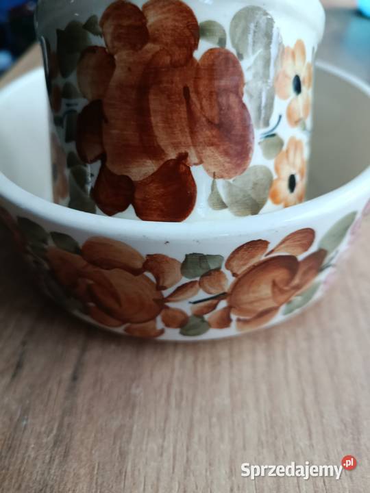 Włocławek naczynia z rączką kokilki ręcznie Choszczno