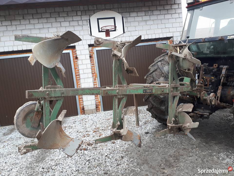 Pług gassner 3skibowy obrotowy stan idealny wielkopolskie Ołobok