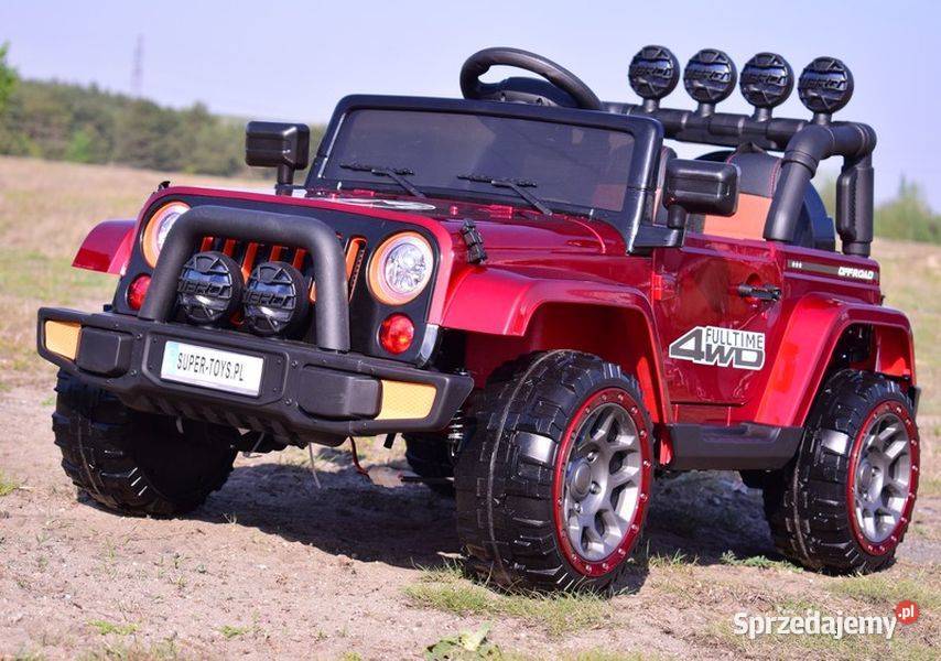 MEGA JEEP FULLTIME NAPĘD 4X4 1X12V WOLNY START