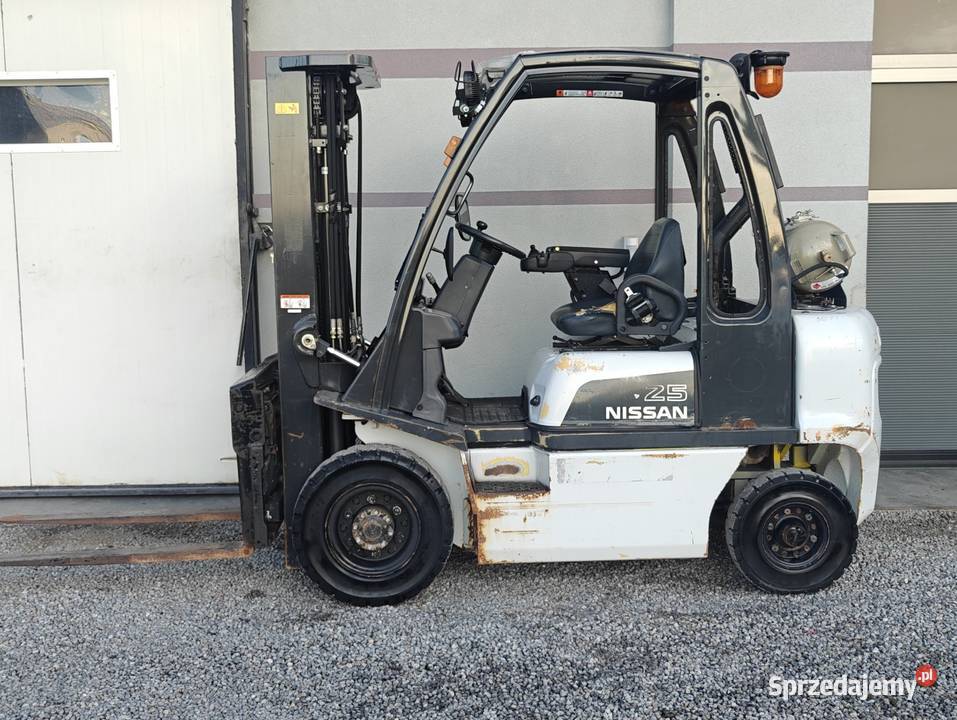 Wózek Nissan FG25 25T Lpg Triplex 48m Pozycjoner Sandomierz