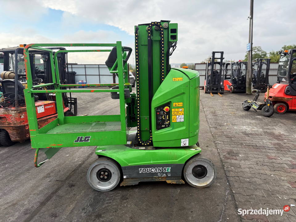 zwyżka podnośnik elektryczny JLG Toucan 8E nie