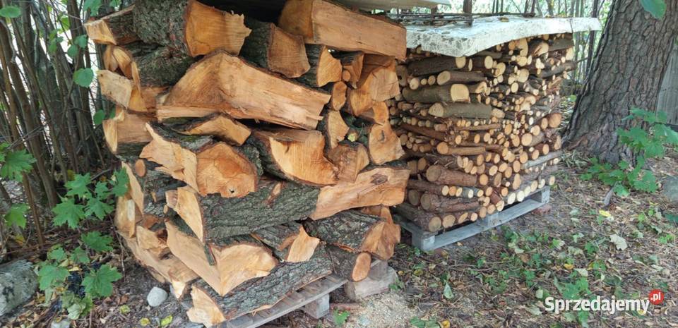 Drewno opałowe połupane suche Ogrzewanie lubelskie