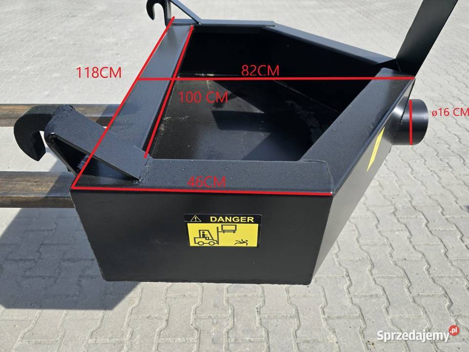 Skrzyniałyżka transportowa do betonu 200L Pozostałe dolnośląskie sprzedam