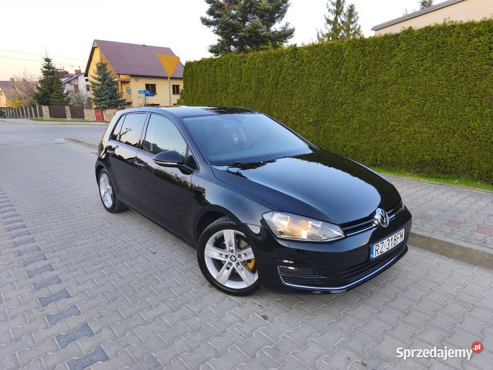 Prywatny Golf VII 14 TSI Bez rdzy Włochy Nowa benzyna Rzeszów