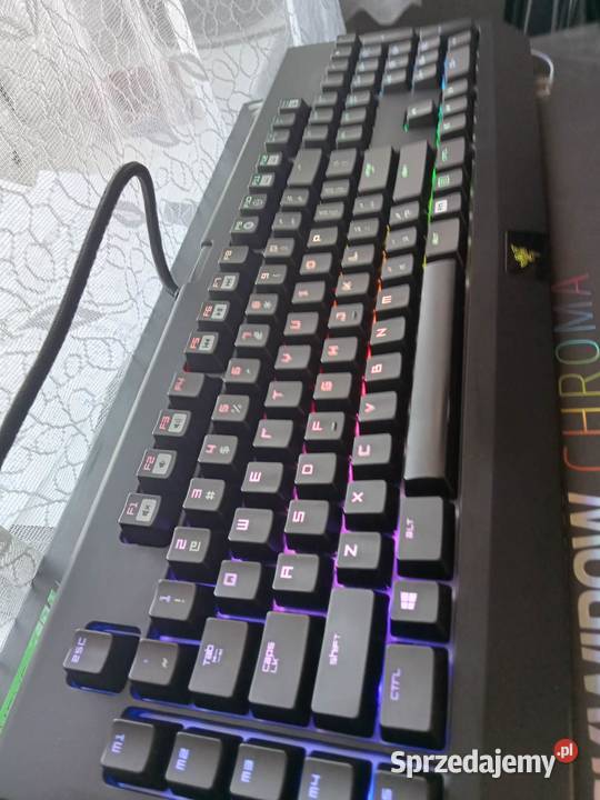 Razer Blackwidow Chroma Mechaniczna Przełączniki Warszawa