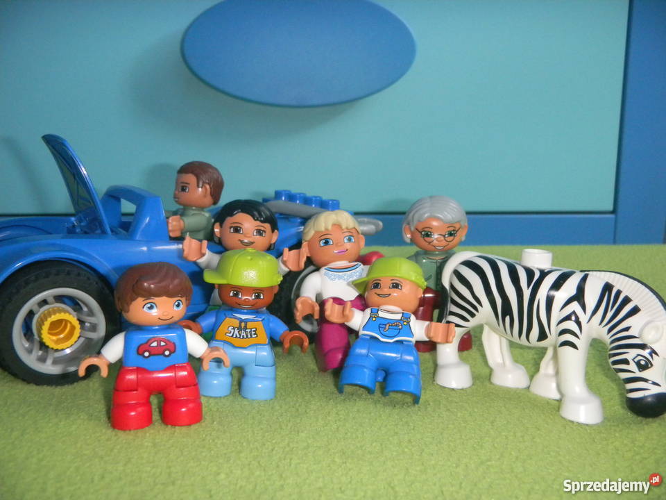 Lego Duplo Mechanik samochód narzędzia i figurki Łódź