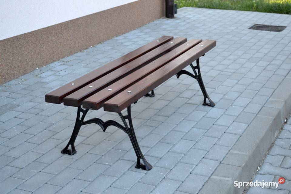 Ławka Parkowa Ogrodowa bez oparcia Miejska Krynica-Zdrój sprzedam