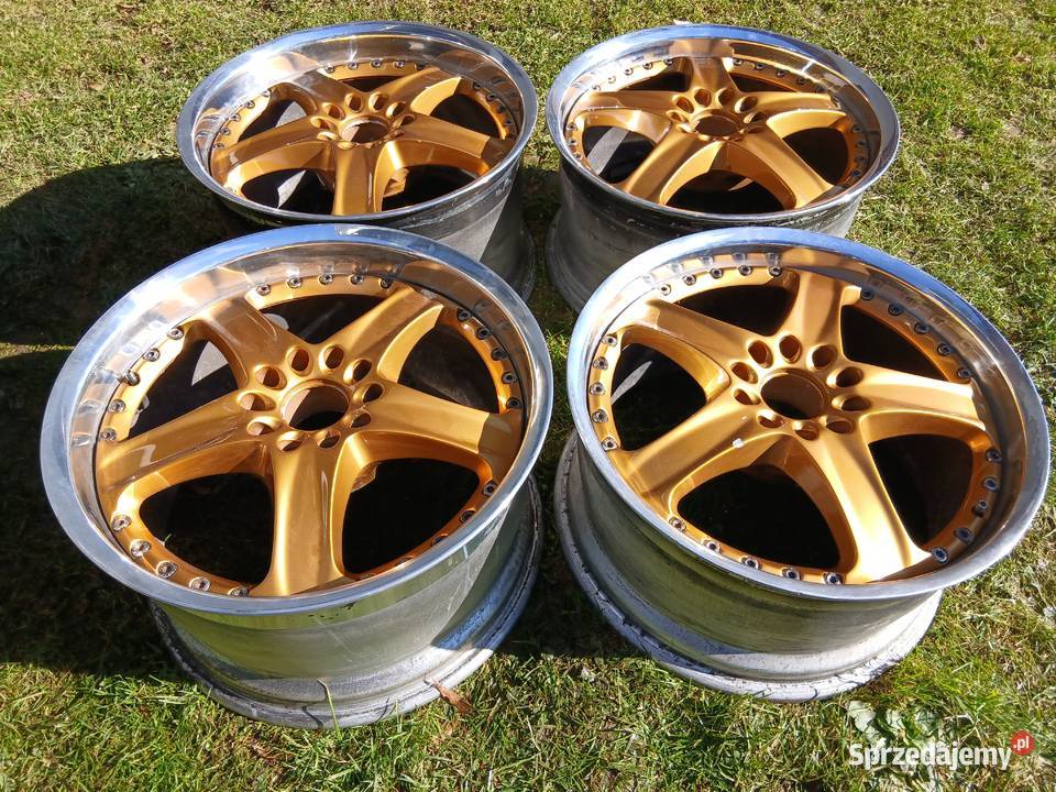 Felgi 17 RAYS Volk Racing 5x1143 kute RWD dwie aluminiowe Samochodowe Łańcut sprzedam
