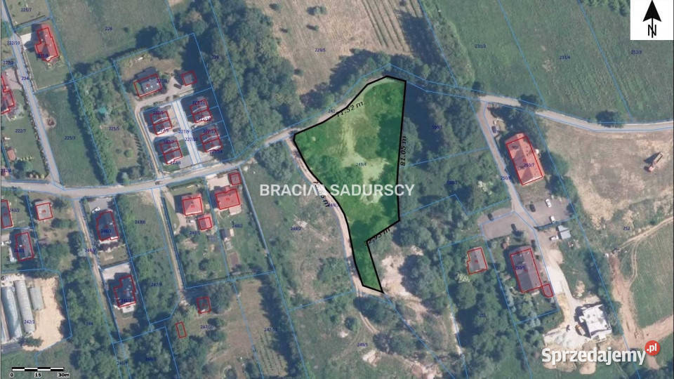 Działka Gaj Maryjna 4025 metrów