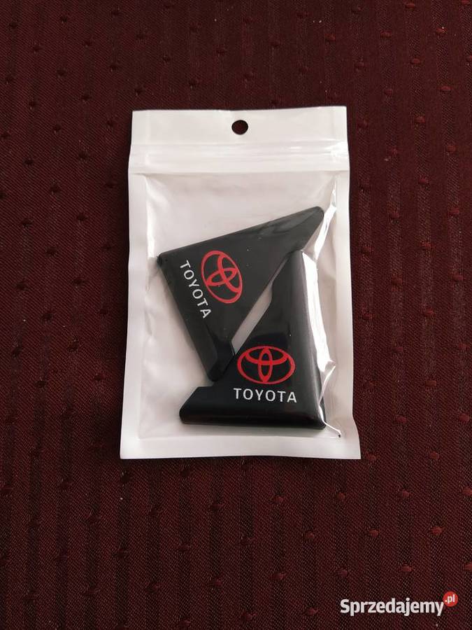 Silikonowe nakładki na narożniki drzwi z logo Tczew