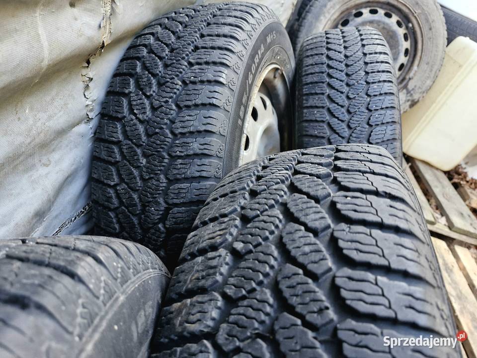 Komplet opon na stalowych felgach 18560 R14 Nowy Dwór Mazowiecki
