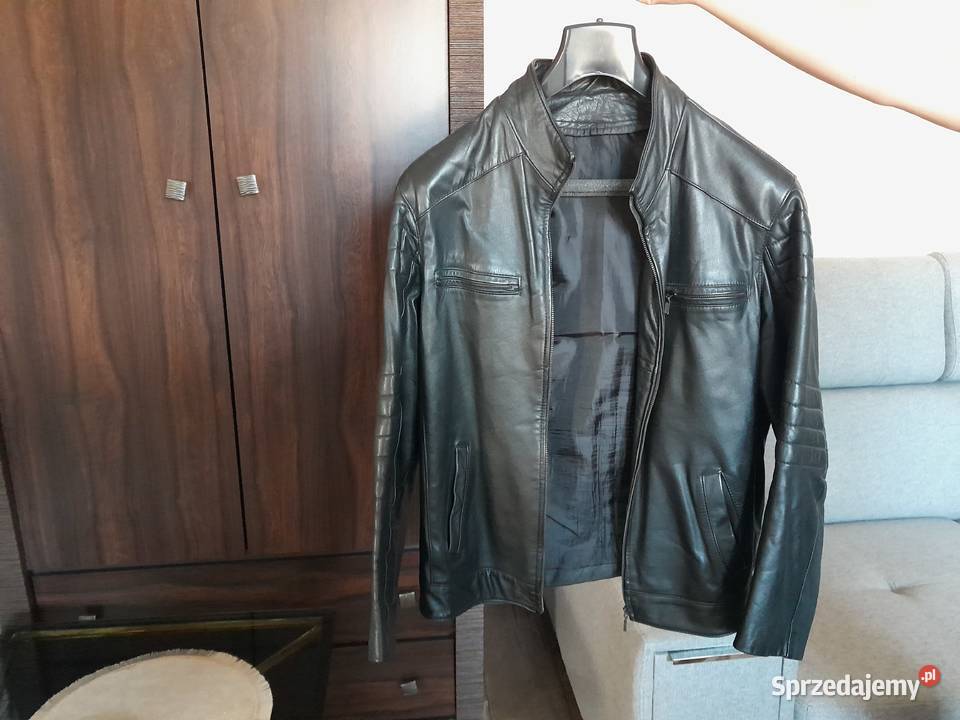 Kurtka męska skórzana