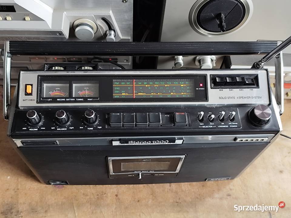 radiomagnetofon Strereo Sankei TCR1000 sprzedam
