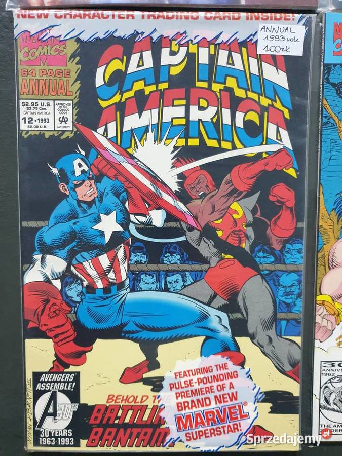 Captain America Annual 4 komiksy Marvel USA Gdynia