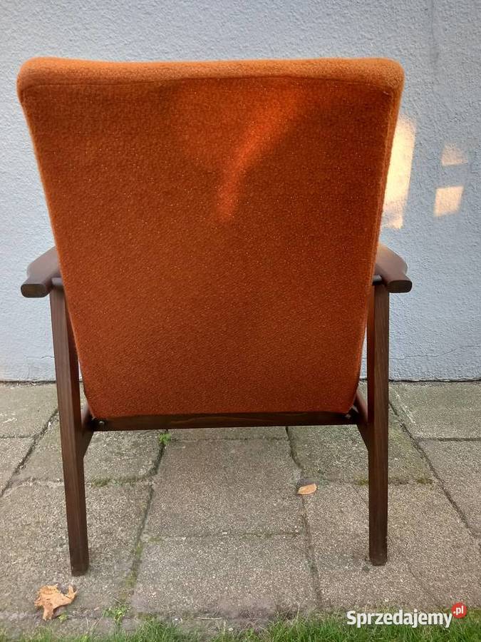 Stary fotel Śnieżnik PRL vintage wielkopolskie Rawicz sprzedam