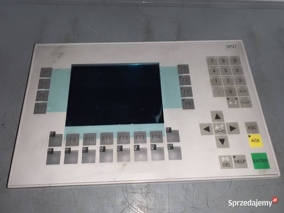 Siemens 6AV36271JK000AX0 Operator Panel OP27