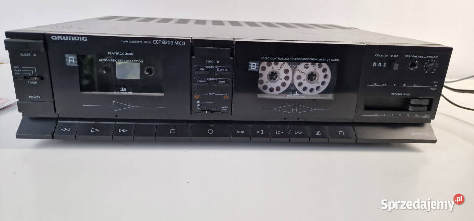 Grundig magnetofon deck CCF 8300 MK2 II wielkopolskie Międzychód
