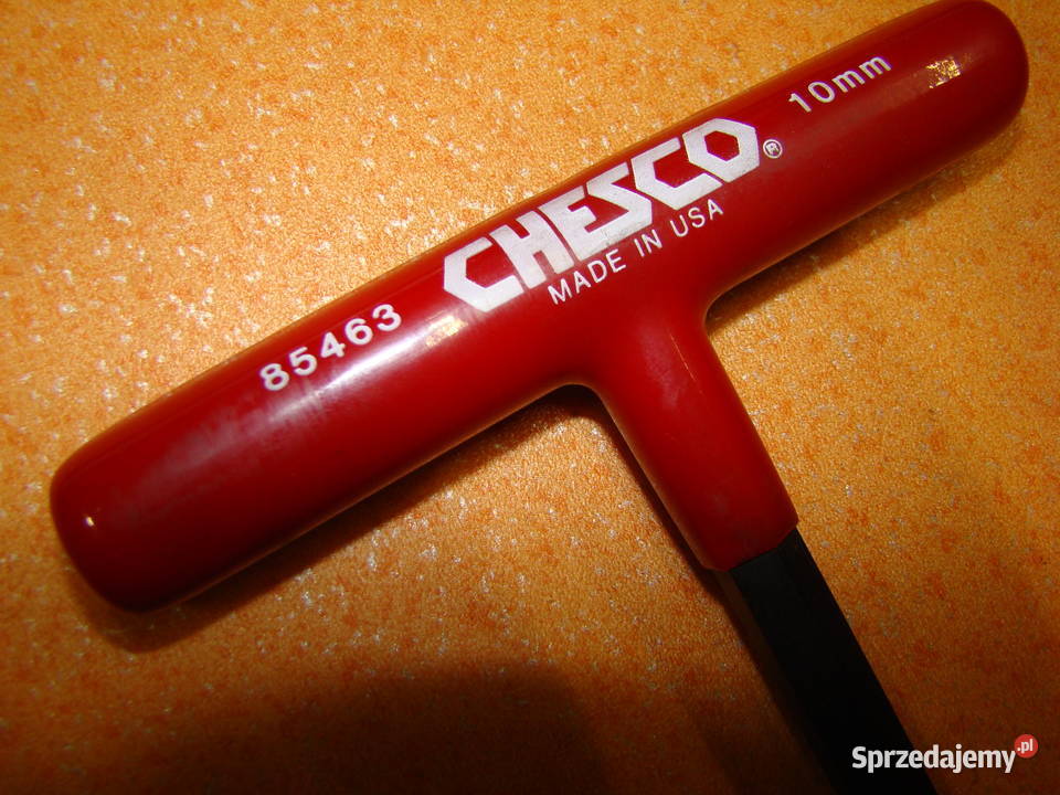 Klucz imbusowy z rękojeścią CHESCO USA 10 mm Ref Bielsko-Biała