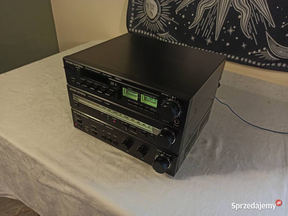 Wieża miniwieża STUDIO SUPERLA ładny zestaw Kamienna Góra sprzedam