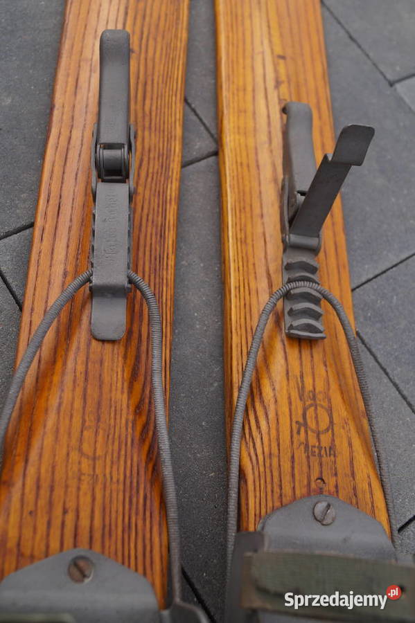 Stare narty jesionowe 180