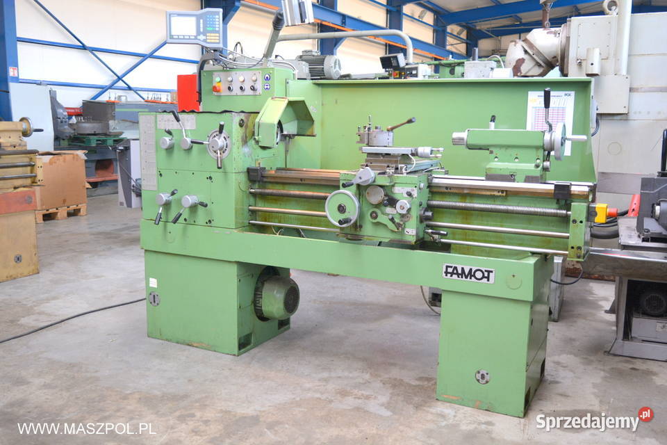 Tokarka uniwersalna TUM 35 D1 x 1000 FAMOT łódzkie Głowno