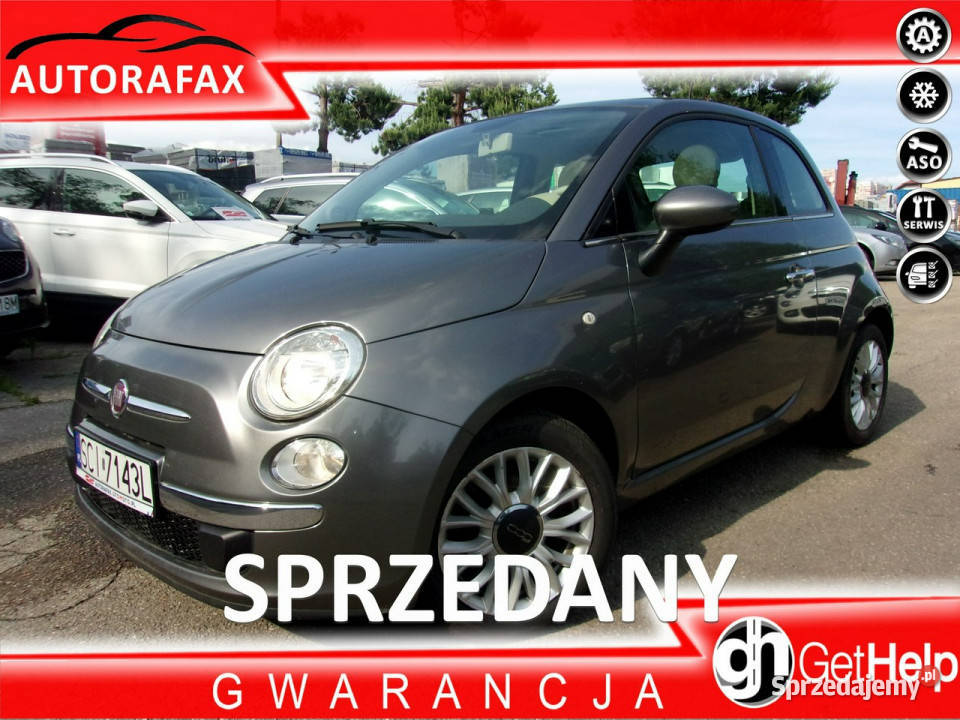Fiat 500 Klimatyzacja Automat Ele szyby Ele ESP śląskie Cieszyn sprzedam