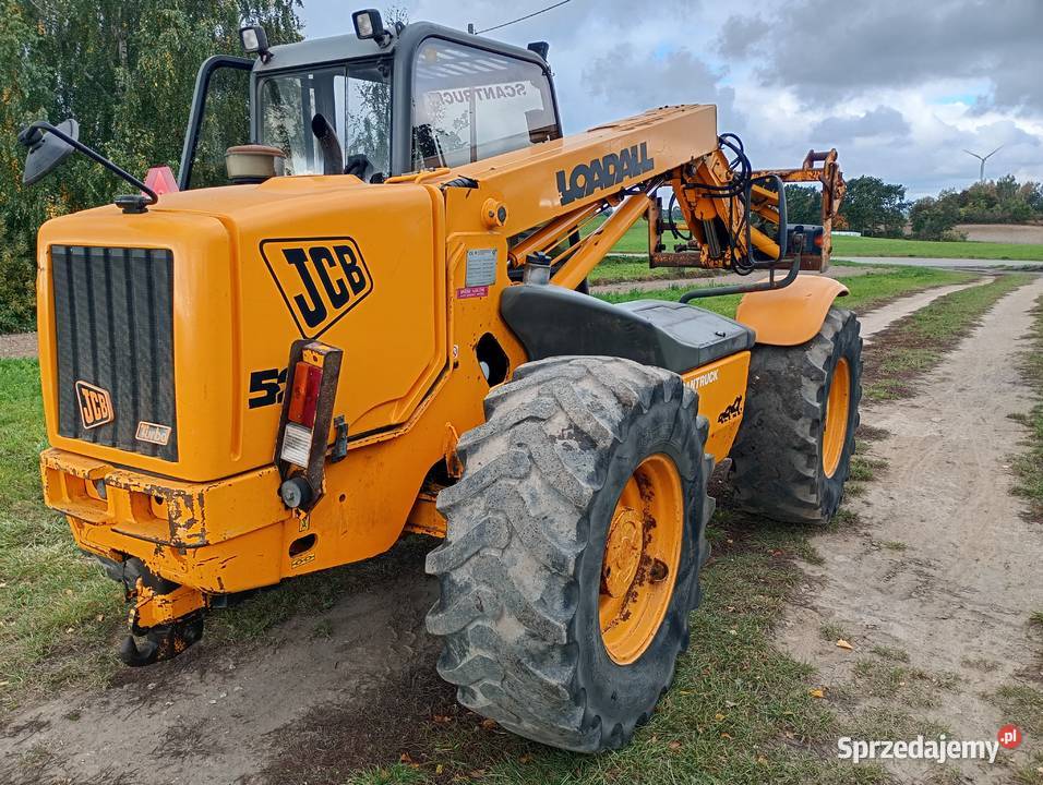 Ładowarka teleskopowa JCB 526 1997r sprowadzona kujawsko-pomorskie