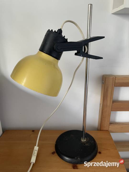 Lampa biurkowa stołowa PRL Polamp sprzedam