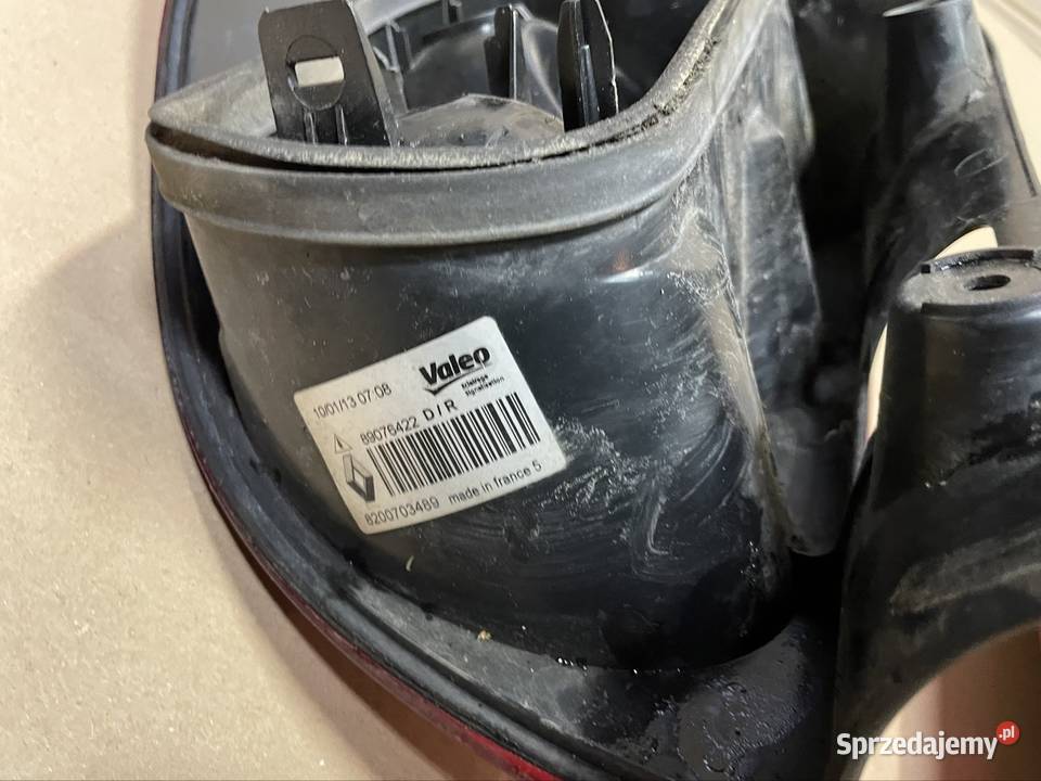 Lampa tył tylna lewa prawa kombi Renault laguna Rok produkcji 2007 Szczecin