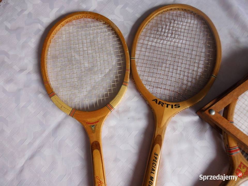 Kolekcionerskie drewno rakiety z lat 194050 w mazowieckie Warszawa