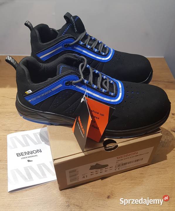 Bennon Buty Półbuty Robocze Męskie bez metalu