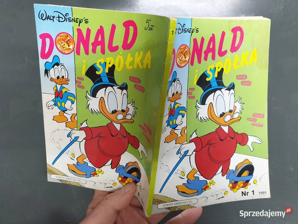 Donald i Spółka 1 wydanie pierwsze 1991 Gdynia
