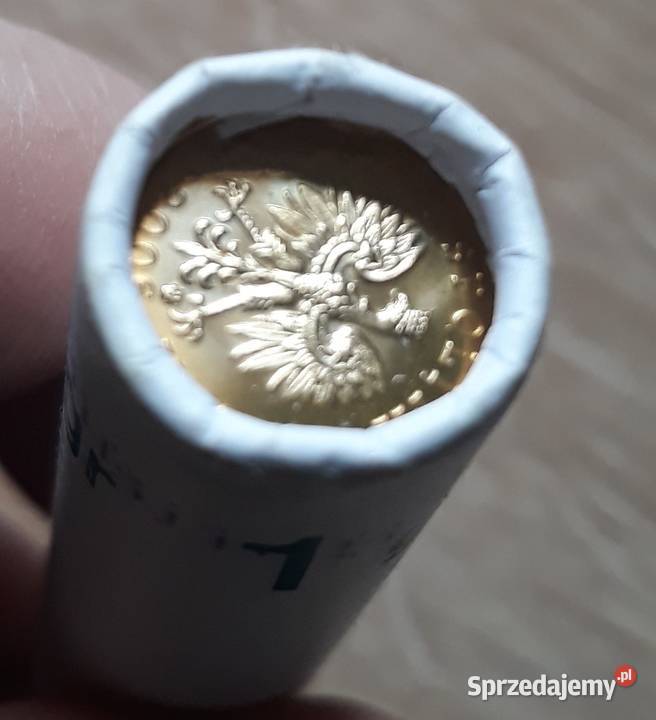 50 X 1 Grosz 2006 rmennicza rolka bankowa Numizmatyka Konin