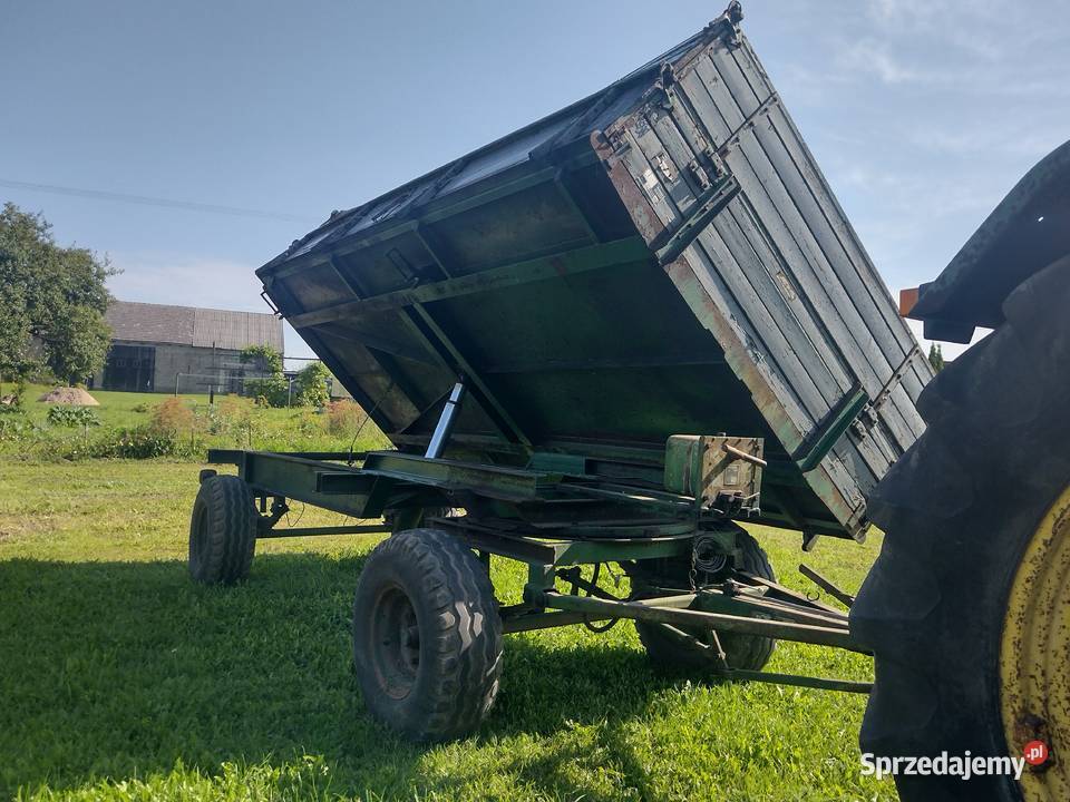 Przyczepa rolnicza wywrotka na 3strony ładowność kujawsko-pomorskie Sośno