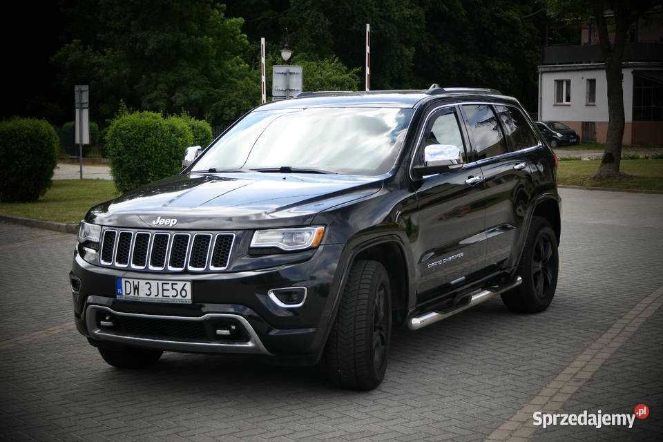 JEEP Grand Cherokee Overland 36 benzyna LPG 2014 dolnośląskie Wrocław