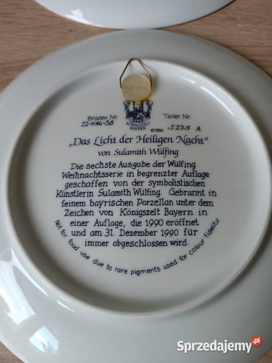 Porcelanowe talerze z widokiem Porcelana i szkło Gorlice