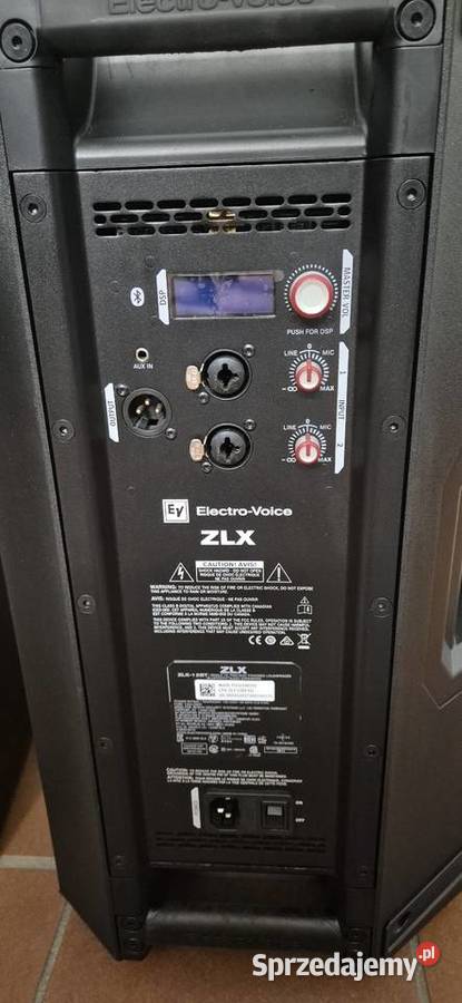 Electro voice EV ZLX 12BT kolumny aktywne Sprzęt estradowy, studyjny i DJ-ski