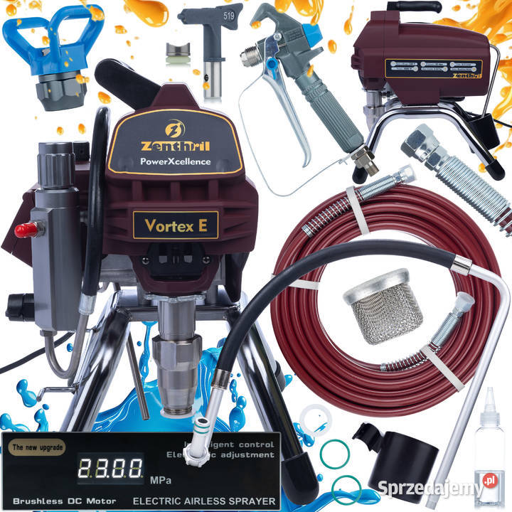 Agregat Malarski Zenthril Vortex E 3000W 20Mpa Ludźmierz sprzedam
