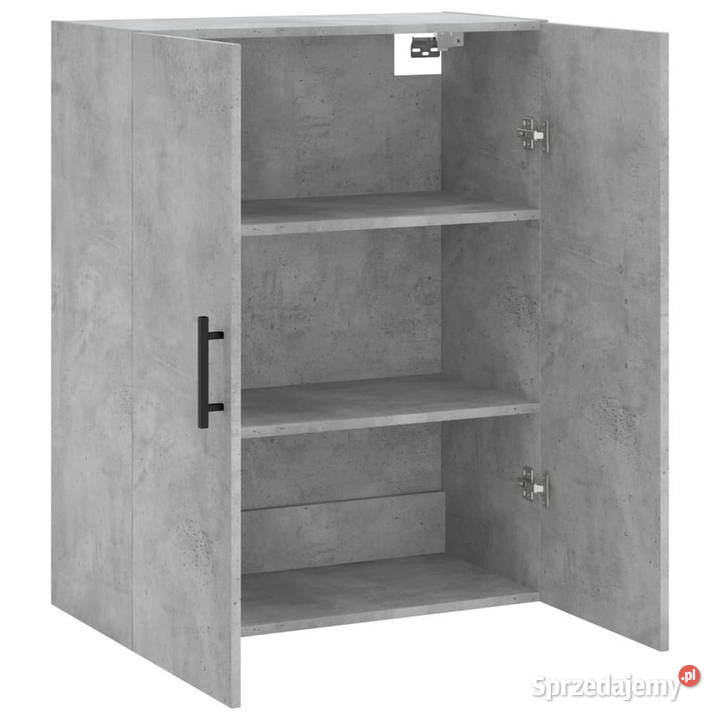 Szafka wisząca szarość betonu 695x34x90 WM828448 Warszawa