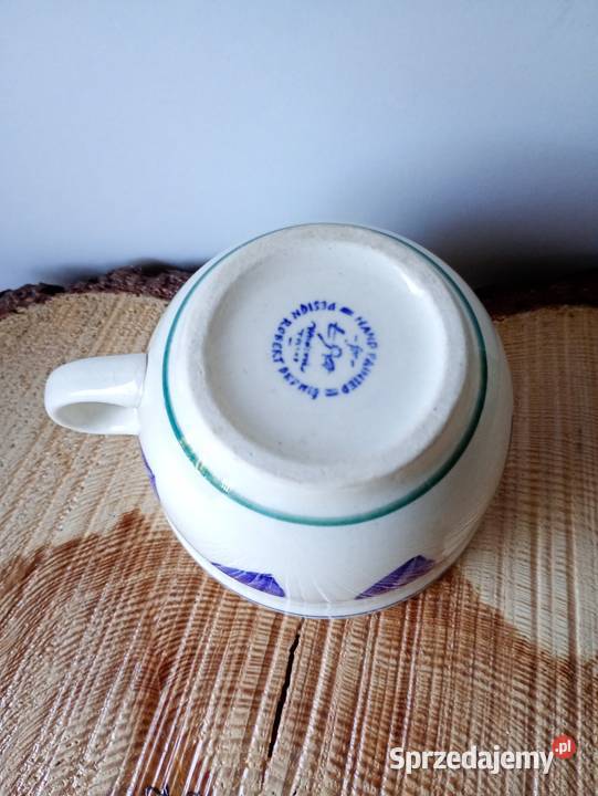Filiżanka Fajans Włocławek Robert Budwing kujawsko-pomorskie