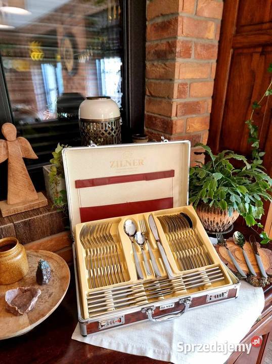 Walizka srebrna sztućce Olsztyn