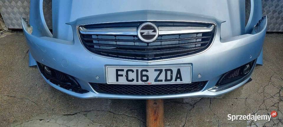 ZDERZAK PRZÓD OPEL INSIGNIA A LIFT 1317 LAK Z189 osobowe wielkopolskie Międzychód