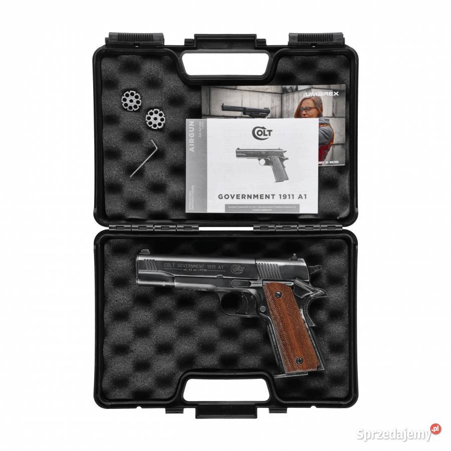 Pistolet wiatrówka Colt Government 1911 A1 45 mm wielkopolskie Trzcianka